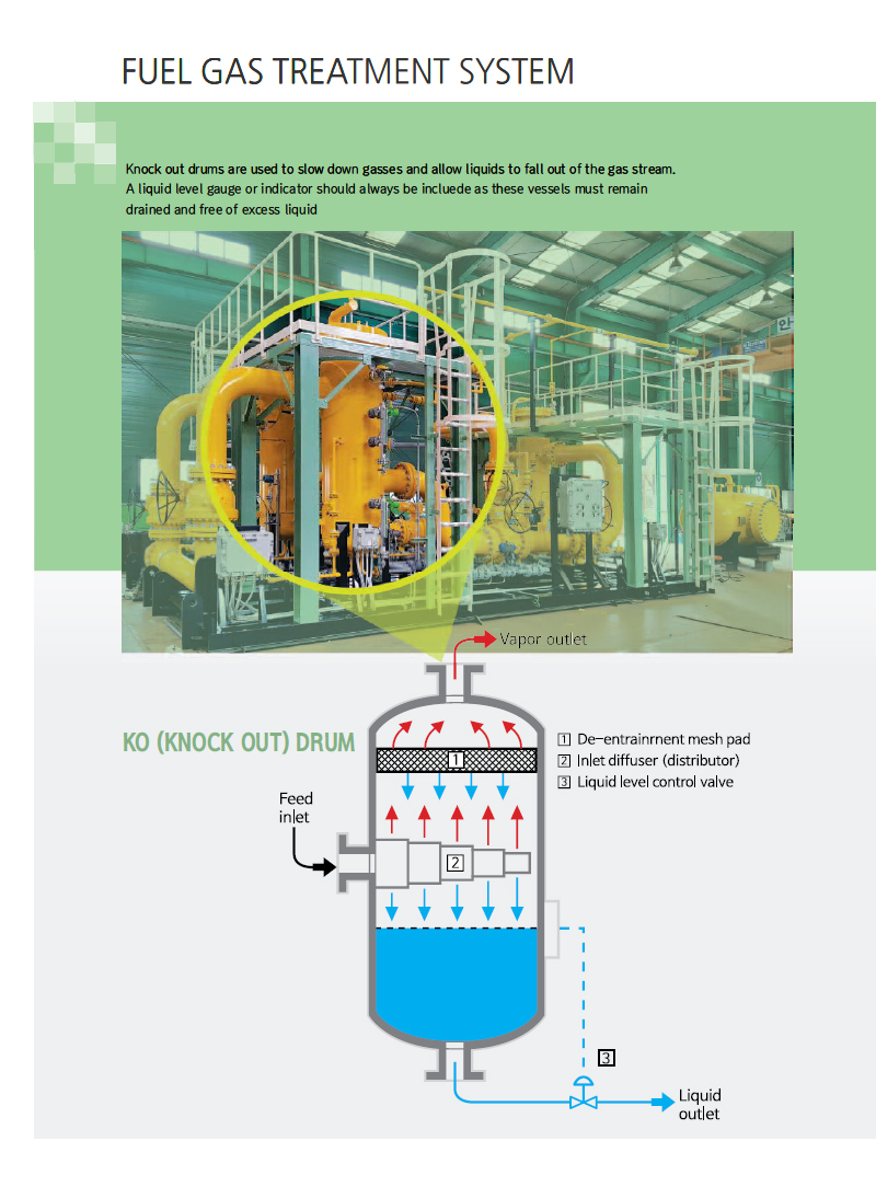 Fuel Gas Treatment System